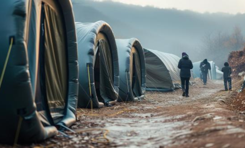 Advantages of Using an Inflatable Tent