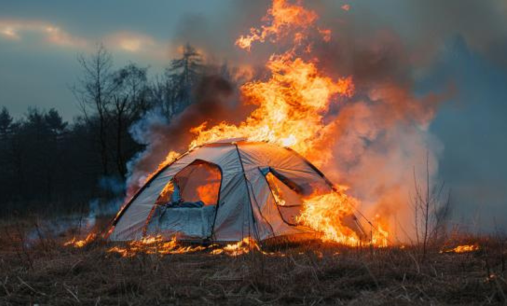 Inflatable Tent Fire Safety Rules for Campers