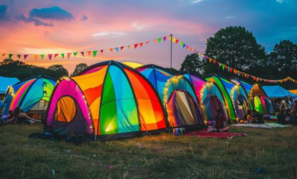 Inflatable Tents at Music Festivals: Tips & Tricks