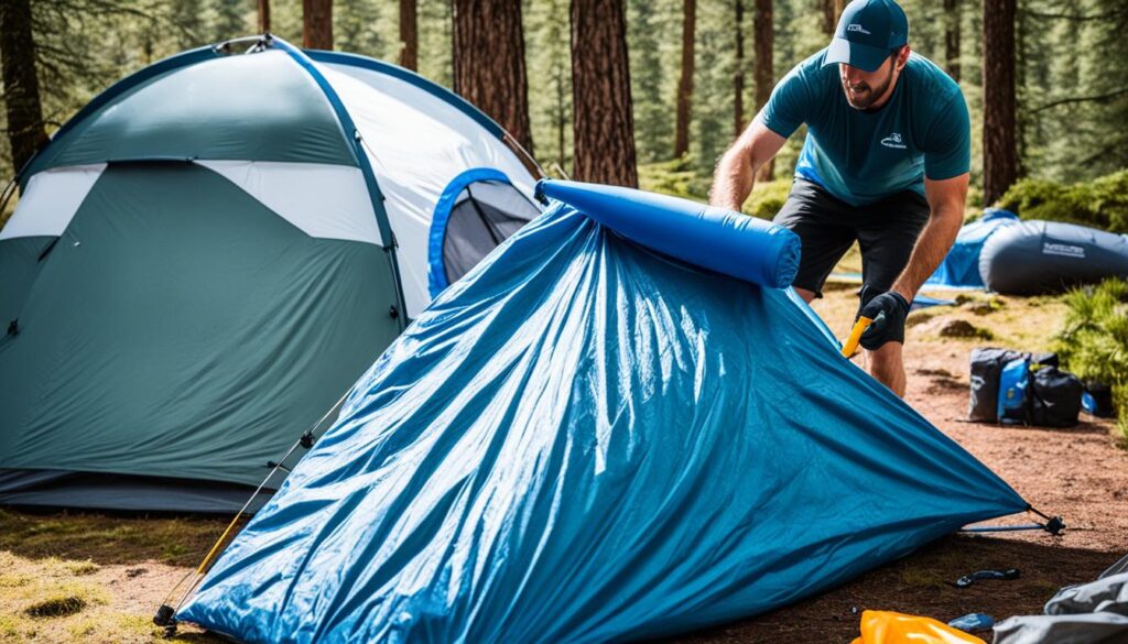 The Best Ways to Clean and Care for Your Inflatable Tent