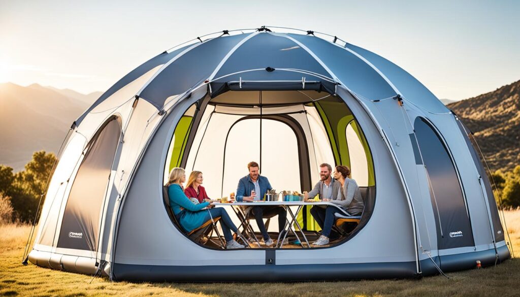 The Future of Inflatable Tents: Innovations and Trends to Watch