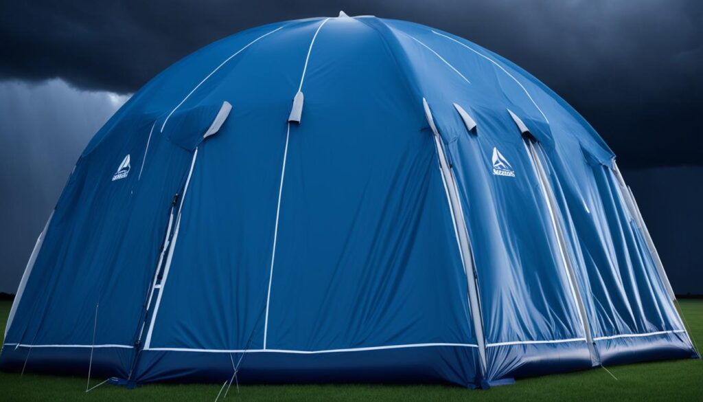The Science of Weatherproofing: Making Your Inflatable Tent Storm-Resistant