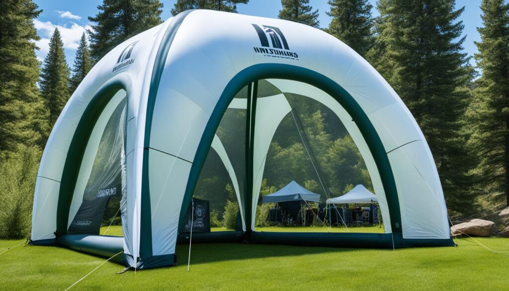inflatable canopy tents