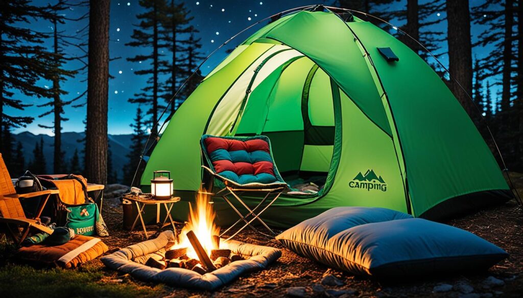 Nighttime camping accessory