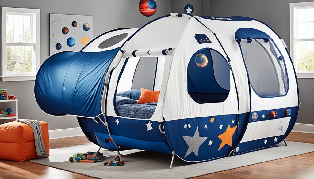astronaut theme tent