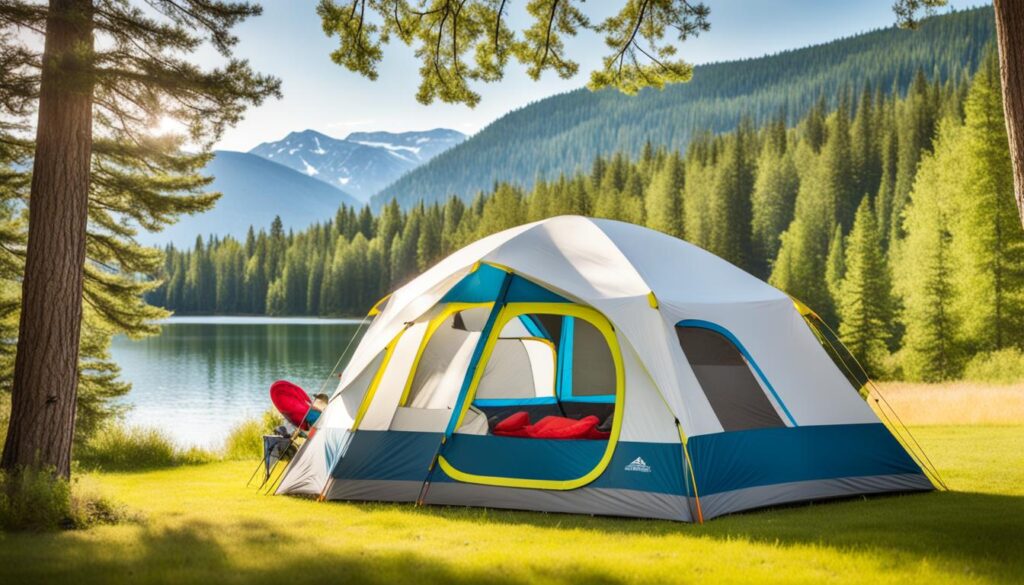 Affordable 10 person tent under $200