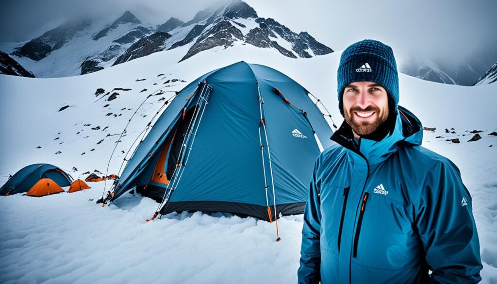 Durable 10 person tent for extreme conditions