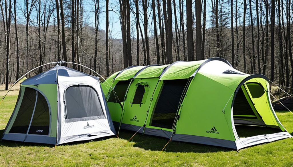 Gazelle tent models