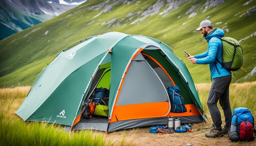 Lightweight Gazelle tent options