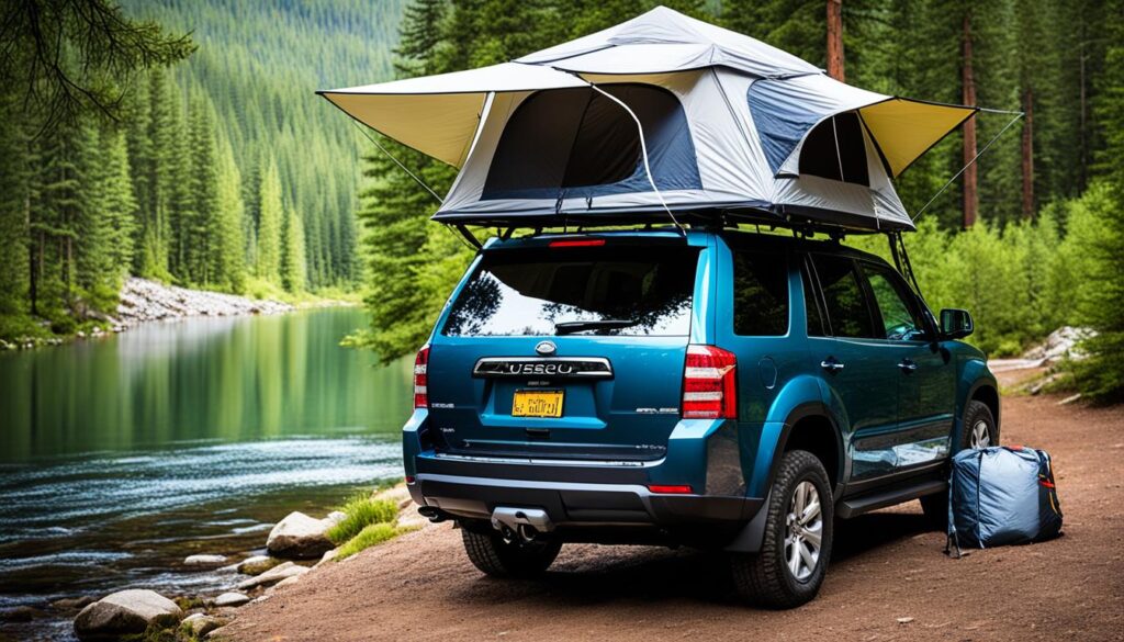 Waterproof SUV tent