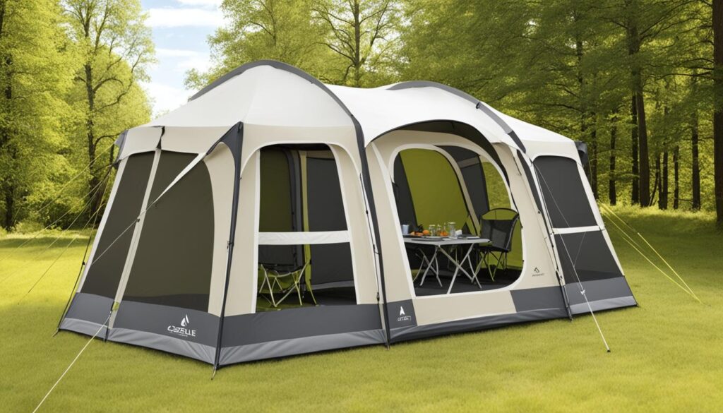 gazelle tent features