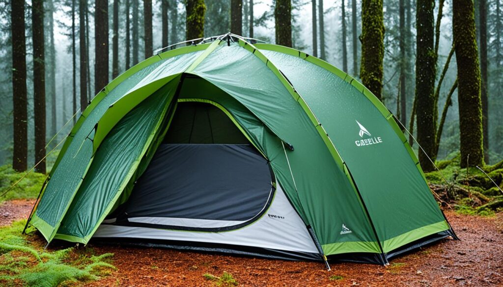 gazelle tent weather-resistant construction