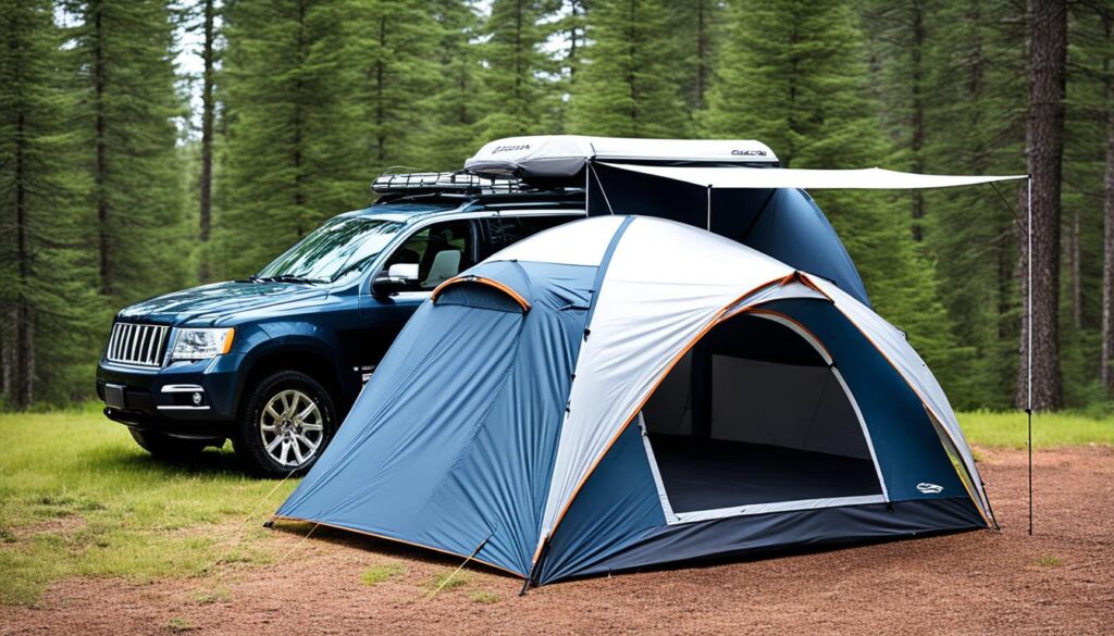 large SUV tent