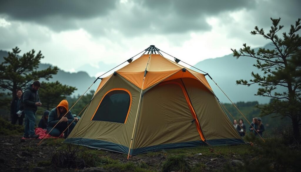 Gazelle hub tent wind resistance